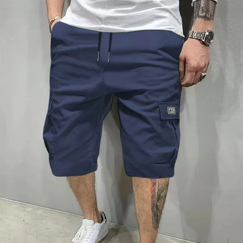 🥳2026 HEISSER VERKAUF🩳60% RABATT! Leichte Cargoshorts – Atmungsaktives Material, knielang. Sichere Taschen für Handy und Schlüssel. Bequem den ganzen Tag. ✅☀️