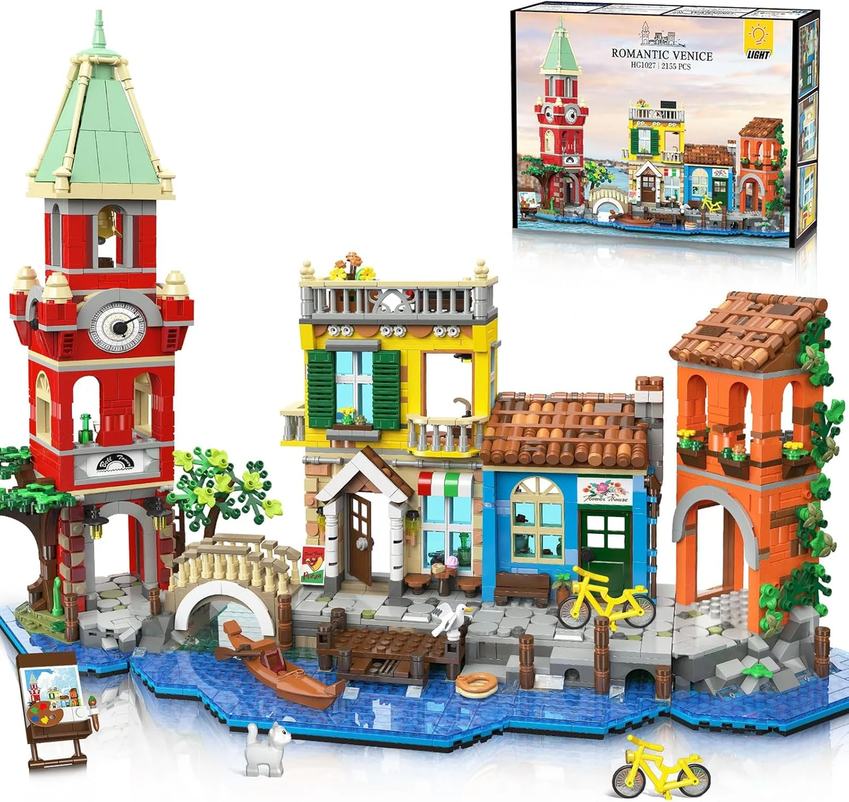 🏡️Venedig Hauptstraßen-Bauset