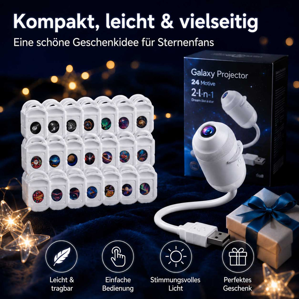 hopechode™ Galaxie-Projektor