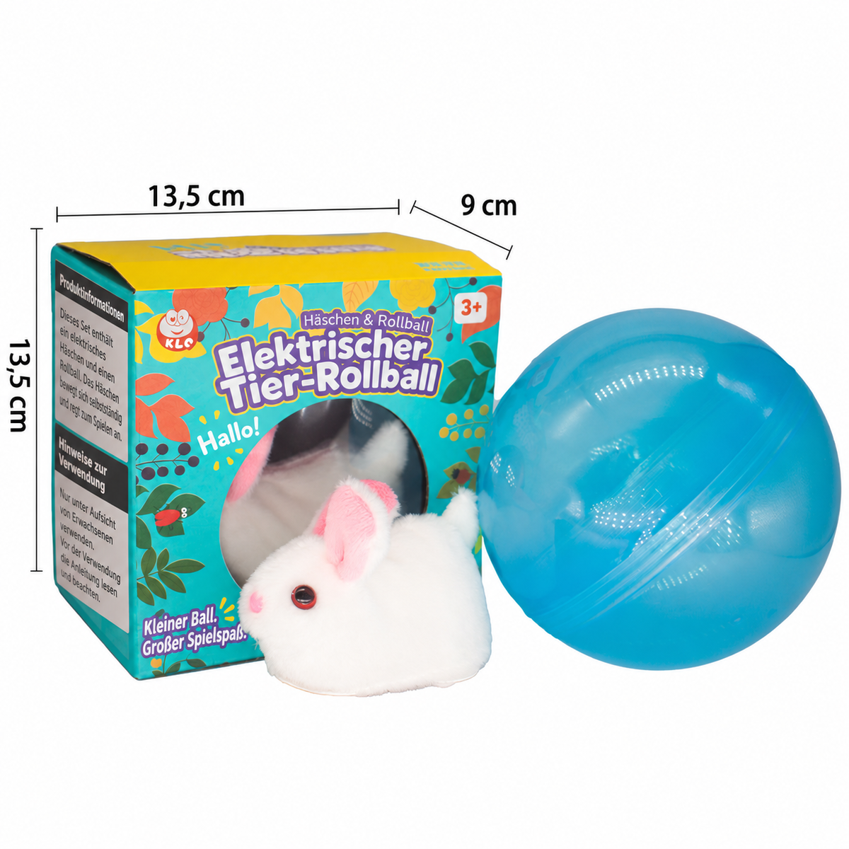 🐹🐾 Elektrischer Hamster-Rollball – Niedlicher Spielspaß für neugierige Katzen
