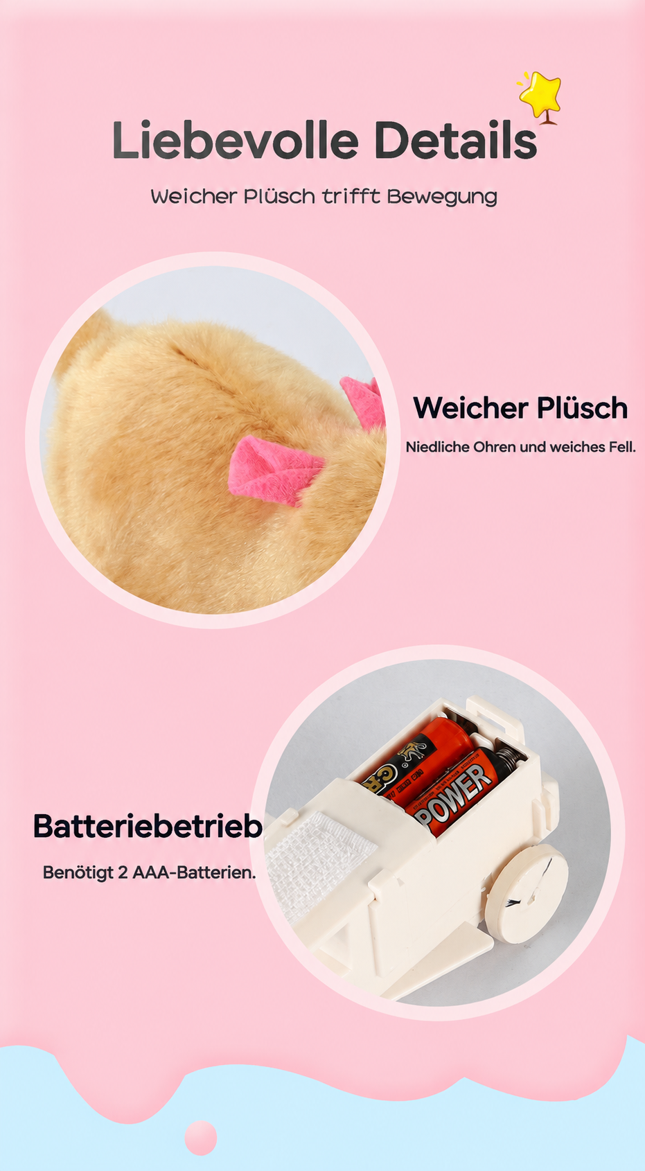🐹🐾 Elektrischer Hamster-Rollball – Niedlicher Spielspaß für neugierige Katzen