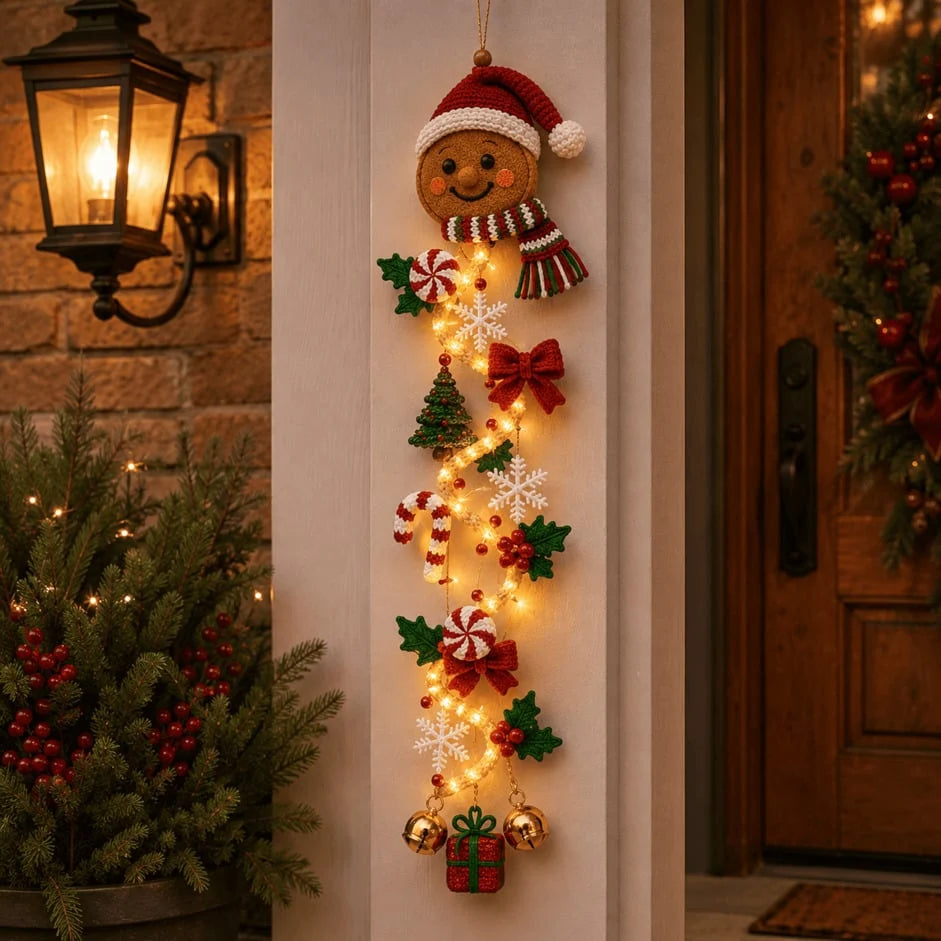 🎅Leuchtender Weihnachtstürhänger🎄 (2 Kaufen, KOSTENLOSER VERSAND)