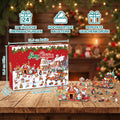 ⛄️Weihnachtsdorf-Baustein-Adventskalender für Kinder