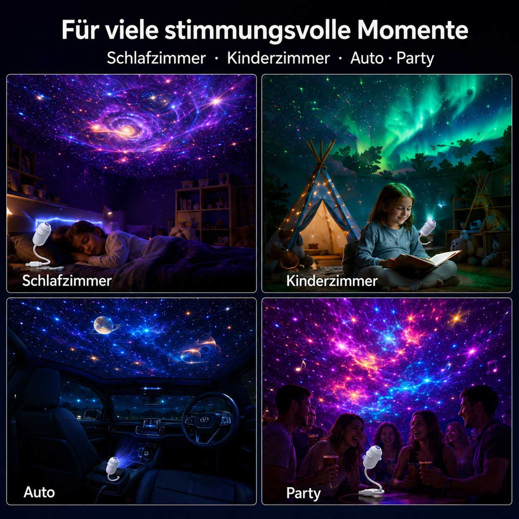 hopechode™ Galaxie-Projektor