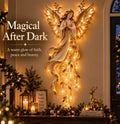 😇🎄Wandleuchte „Angel Blessing Starfall“ – Himmlische Weihnachtswanddekoration