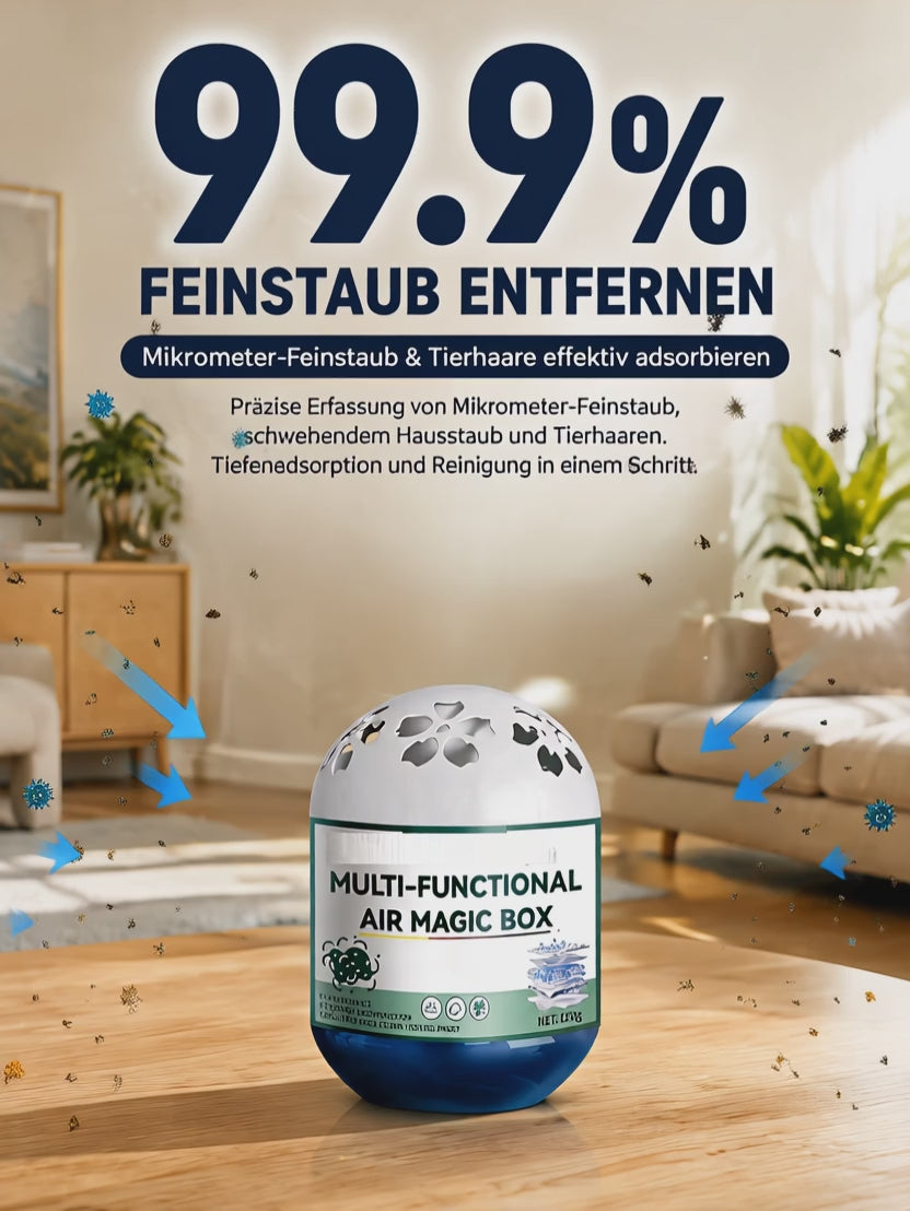 [Kraftvolle Entfernung von 99,9 % des Staubs in Mikrometergröße] Zauberhafte Staubabsaugungsbox